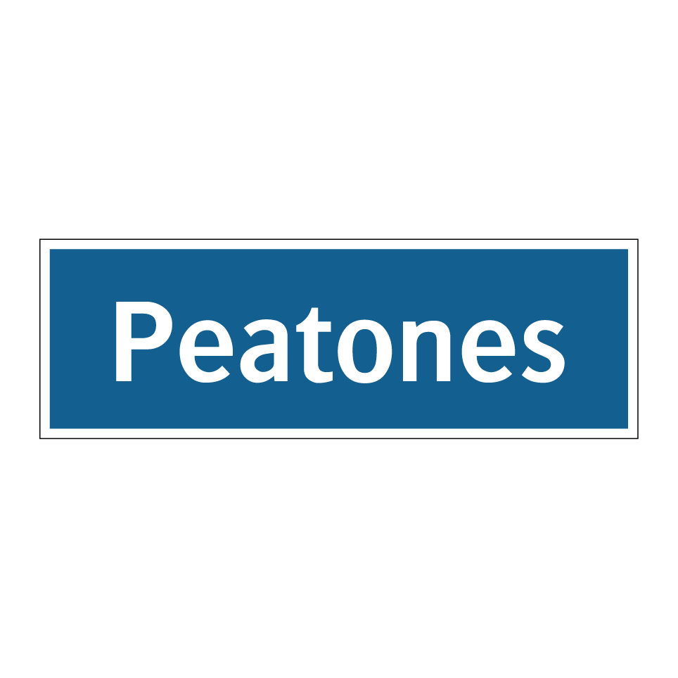 Peatones