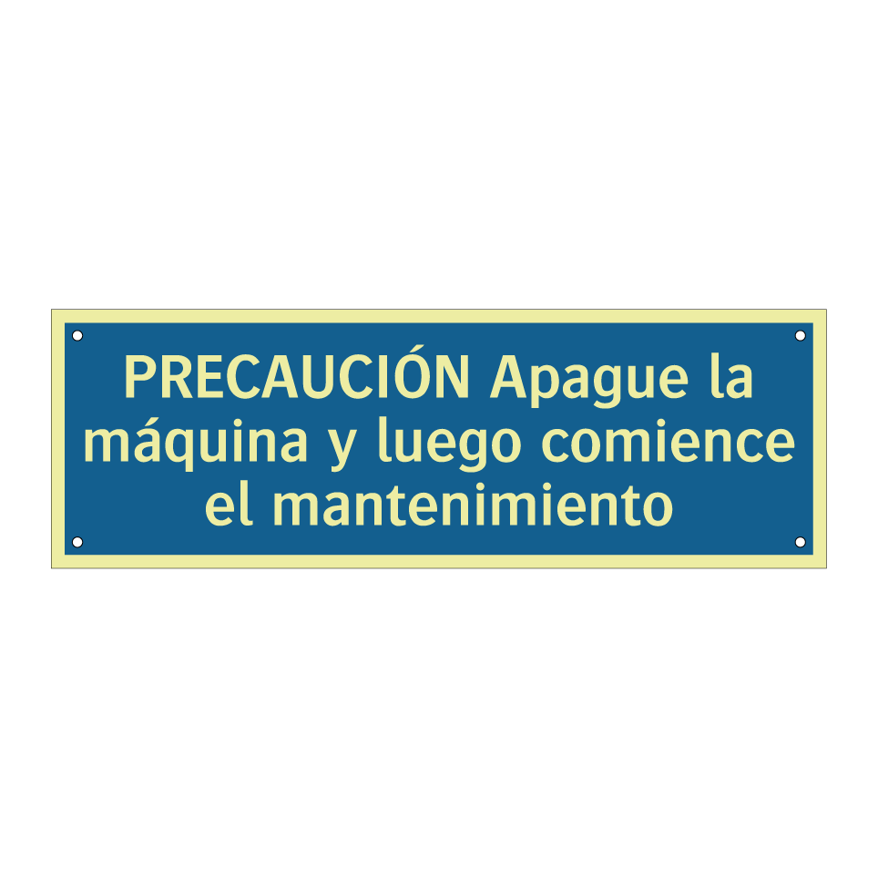 PRECAUCIÓN Apague la máquina y luego comience el mantenimiento