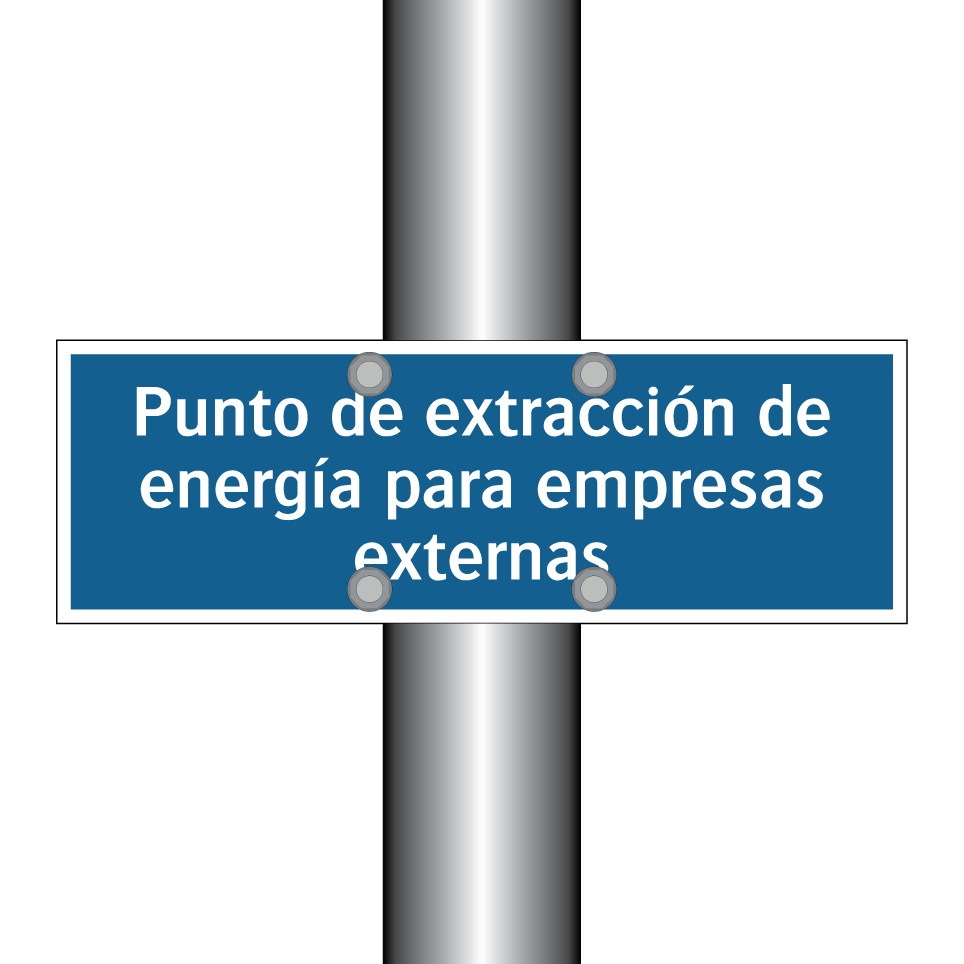 Punto de extracción de energía para empresas externas