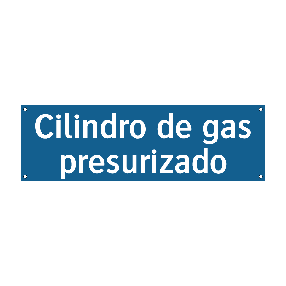 Cilindro de gas presurizado