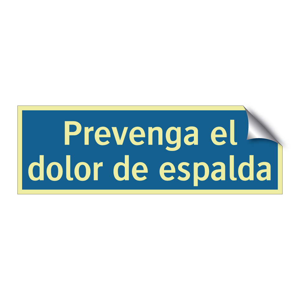 Prevenga el dolor de espalda