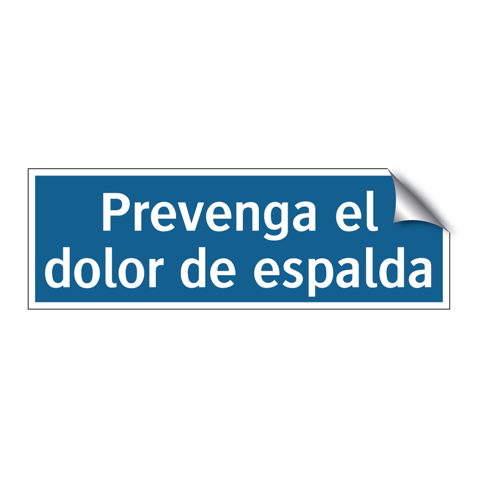 Prevenga el dolor de espalda