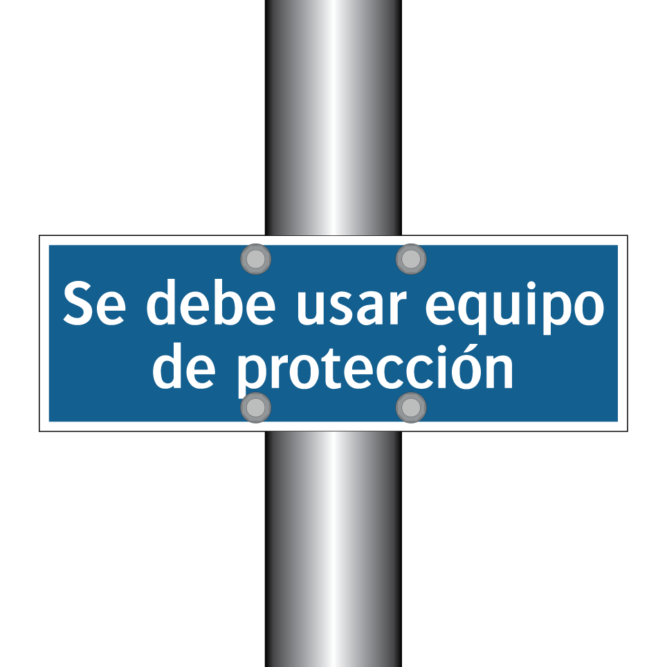 Se debe usar equipo de protección