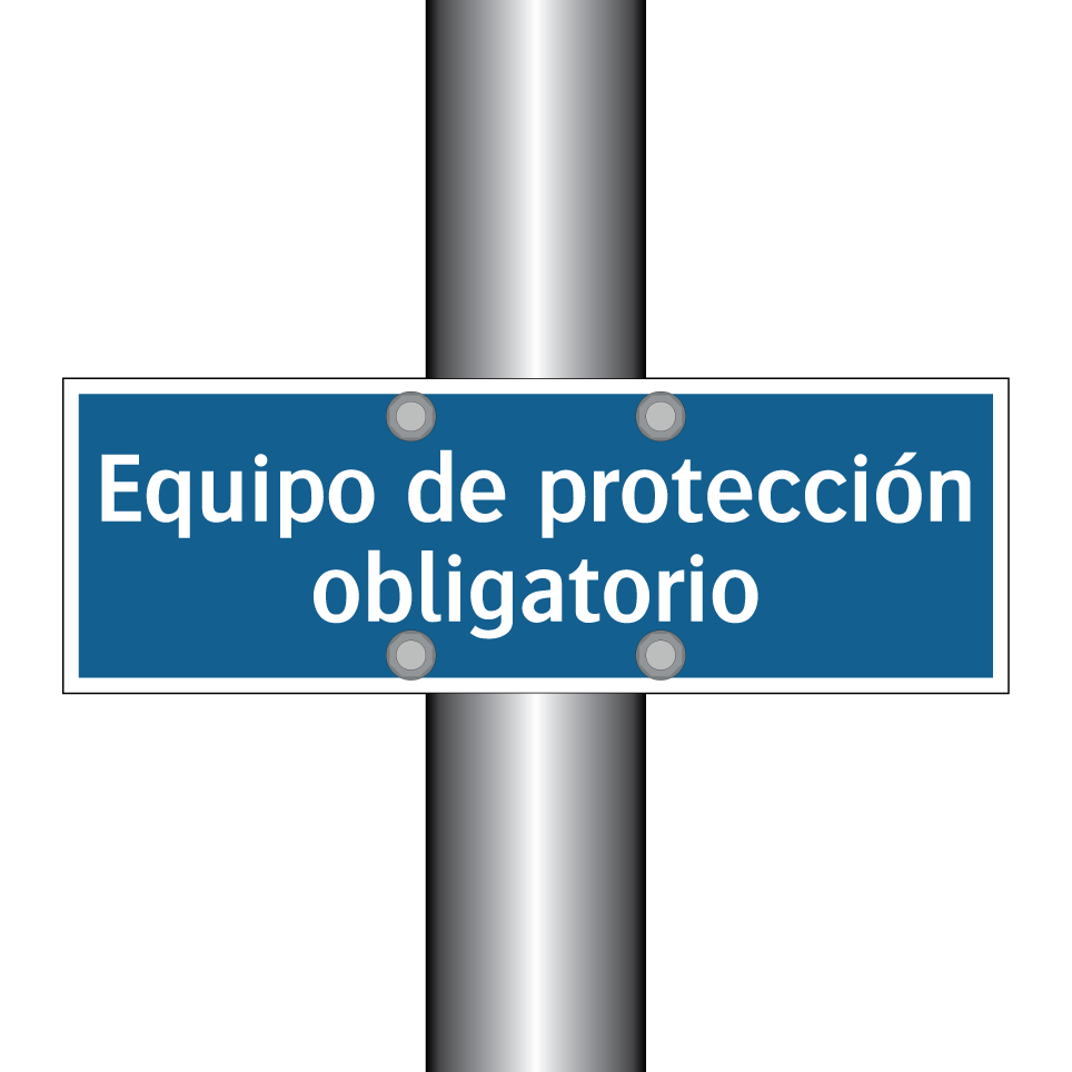 Equipo de protección obligatorio