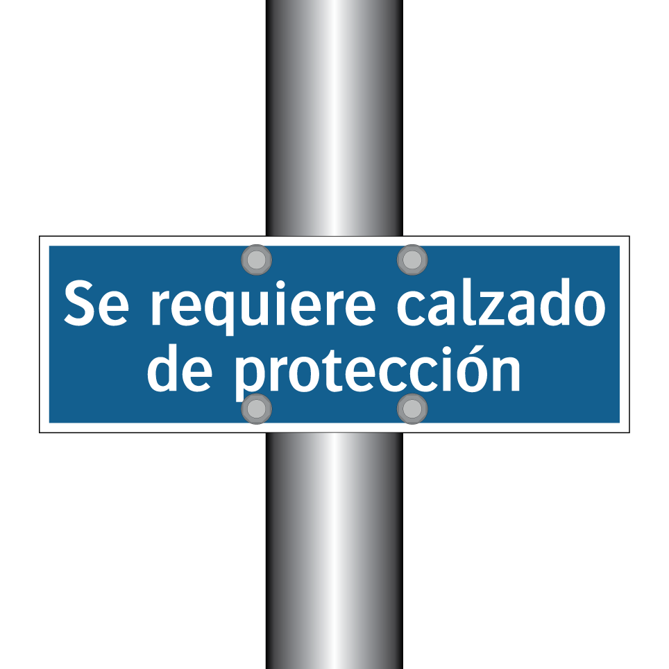 Se requiere calzado de protección