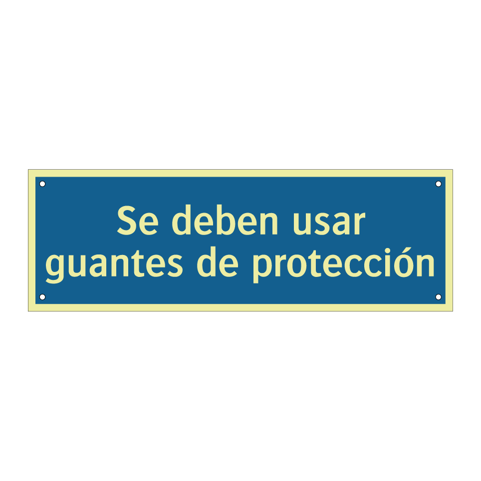 Se deben usar guantes de protección