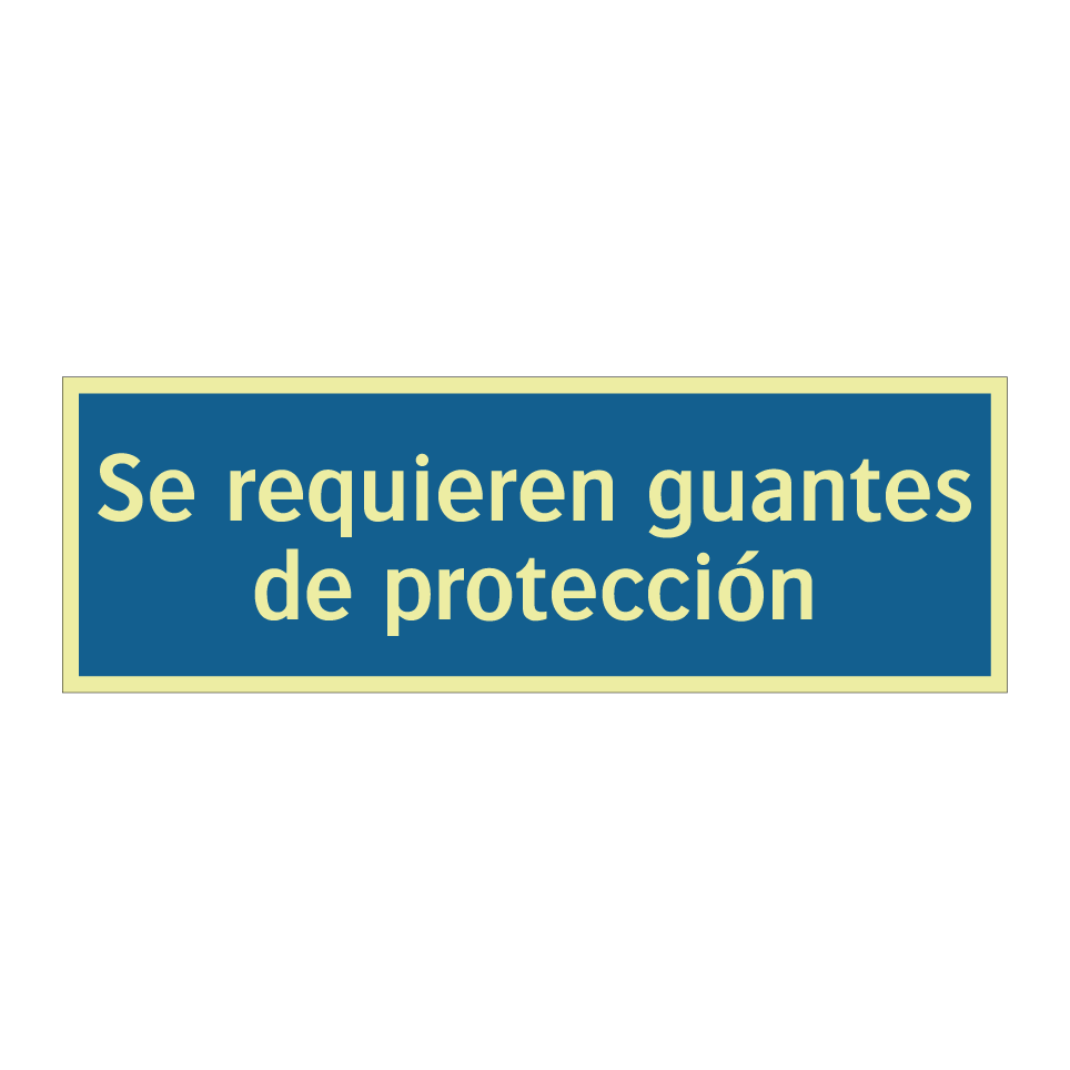 Se requieren guantes de protección
