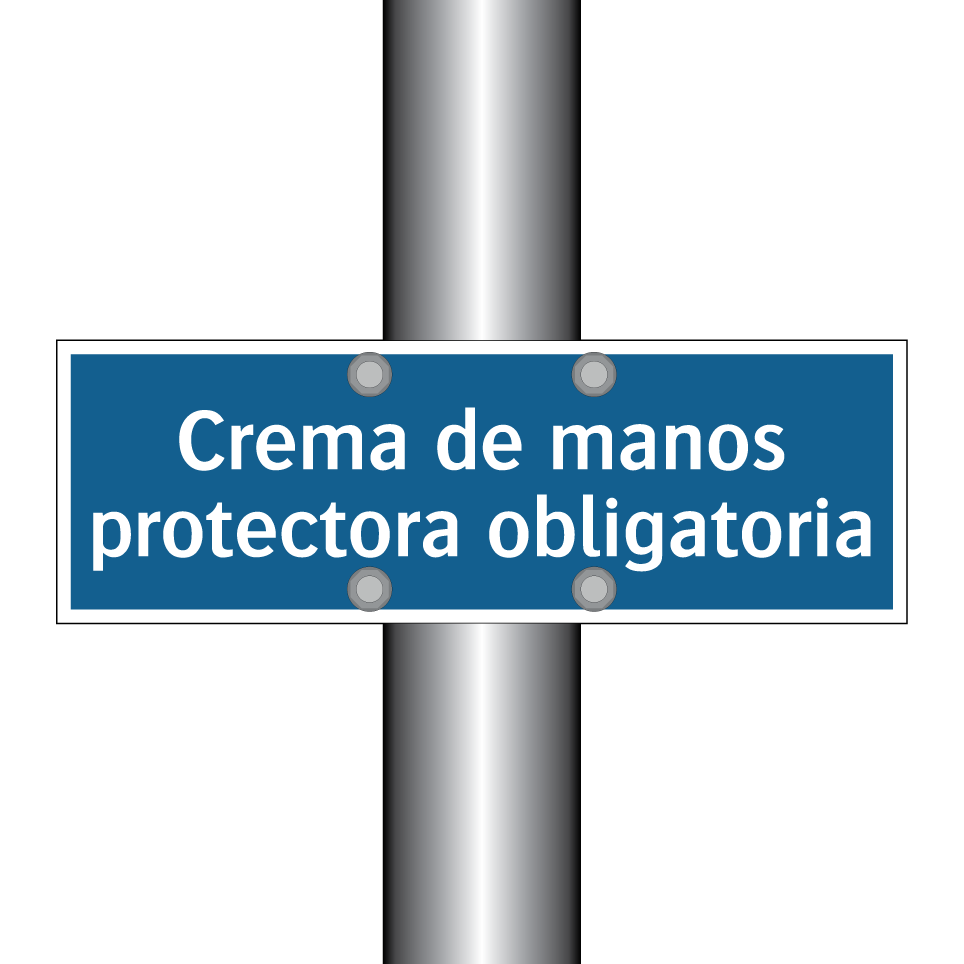 Crema de manos protectora obligatoria