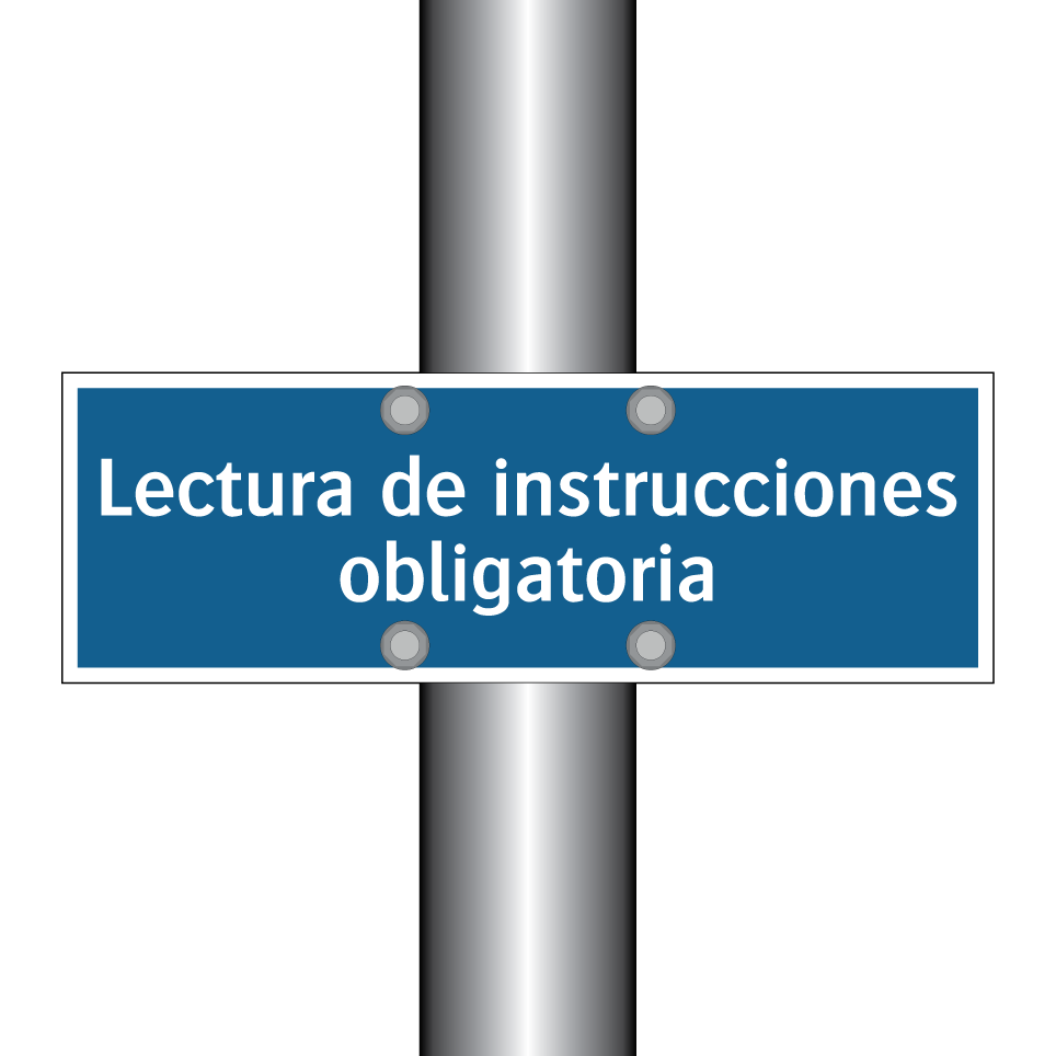Lectura de instrucciones obligatoria