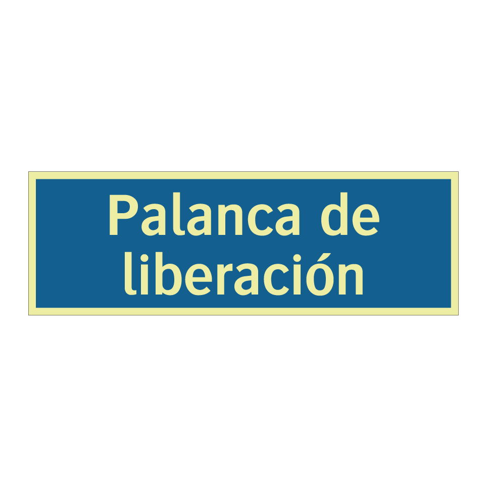 Palanca de liberación
