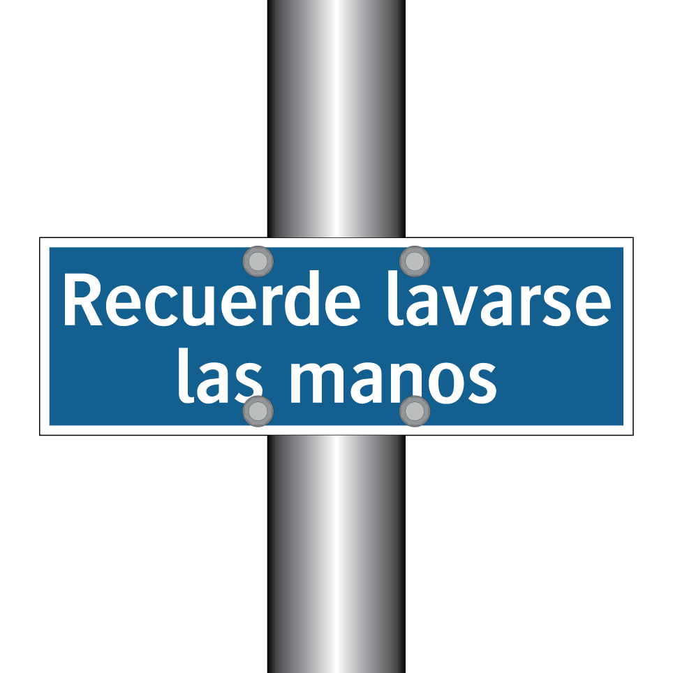 Recuerde lavarse las manos