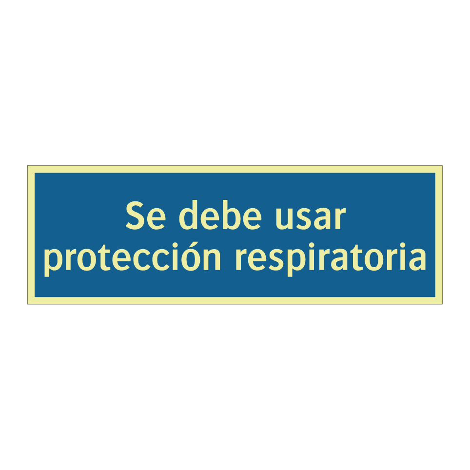 Se debe usar protección respiratoria