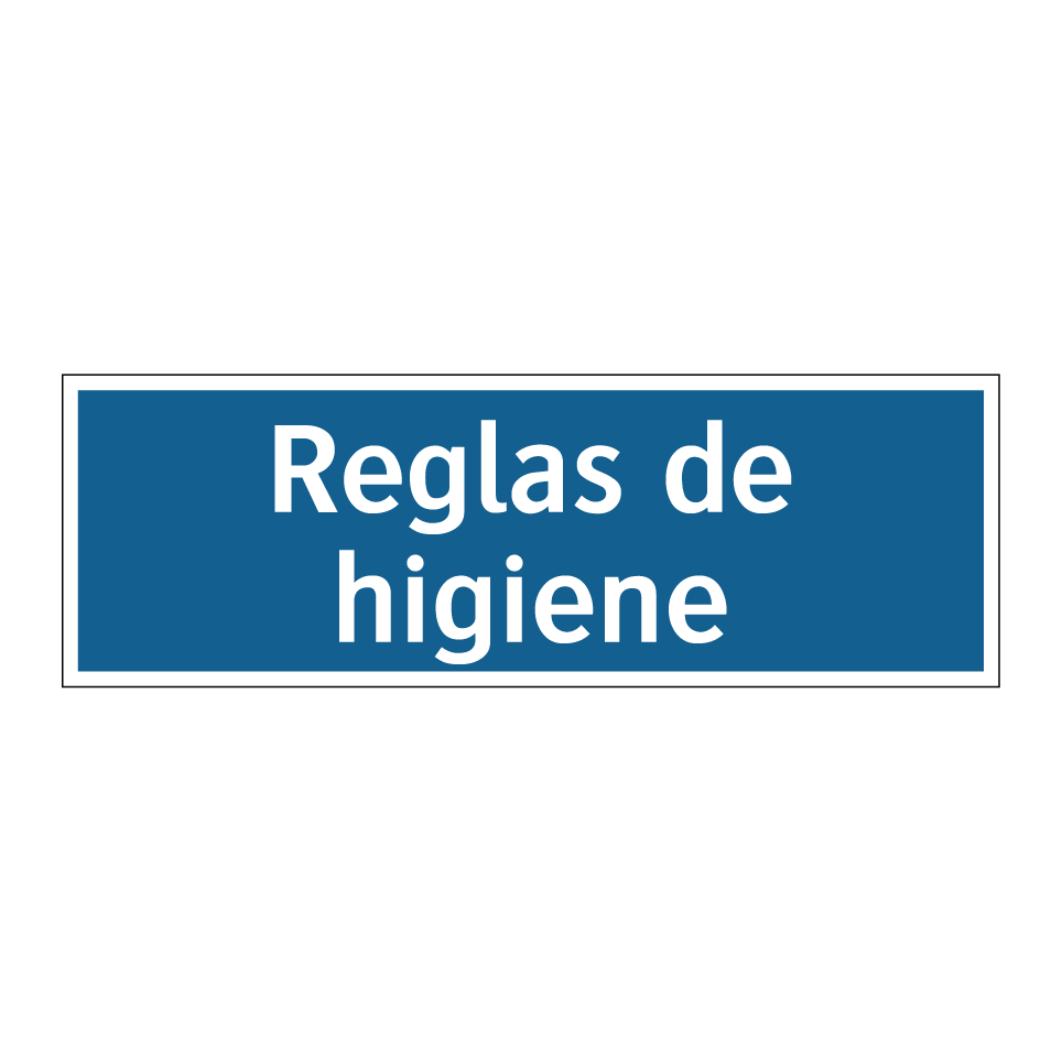 Reglas de higiene