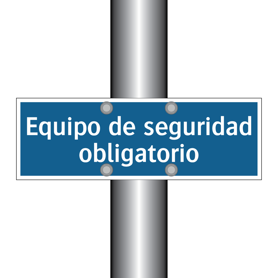 Equipo de seguridad obligatorio