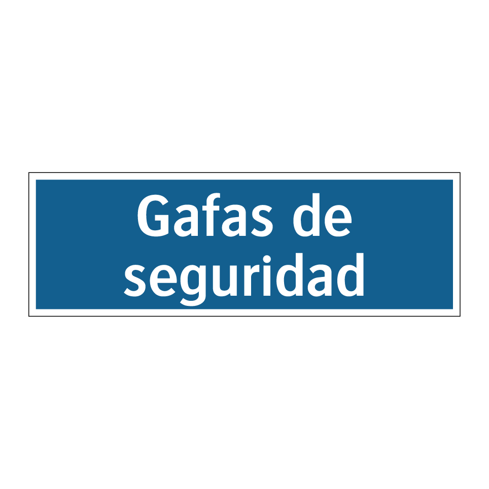Gafas de seguridad