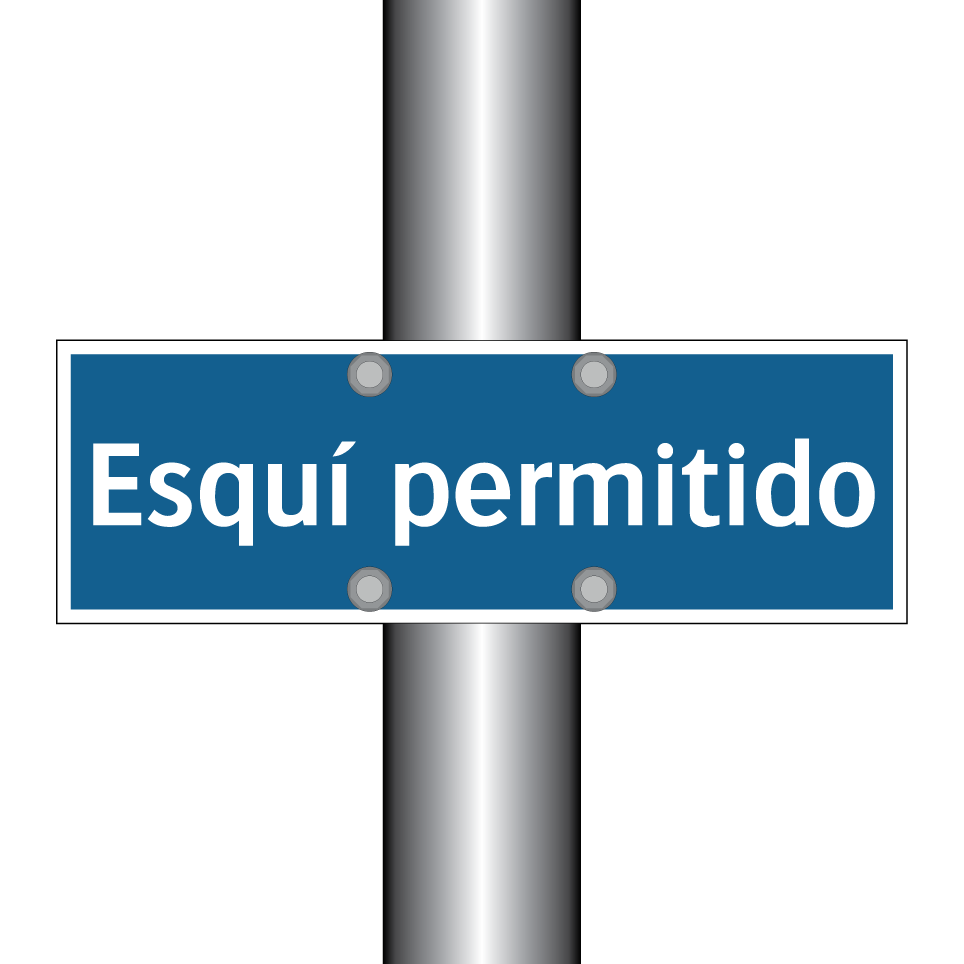 Esquí permitido