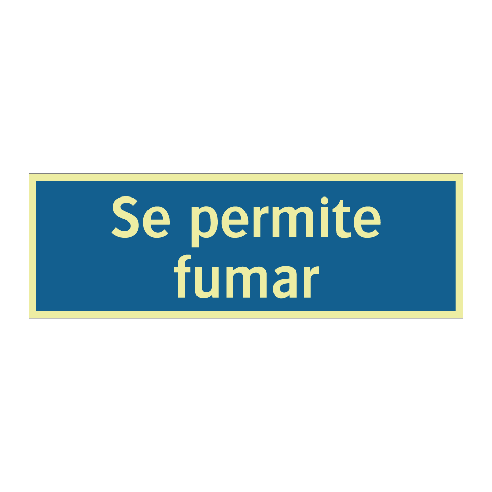 Se permite fumar