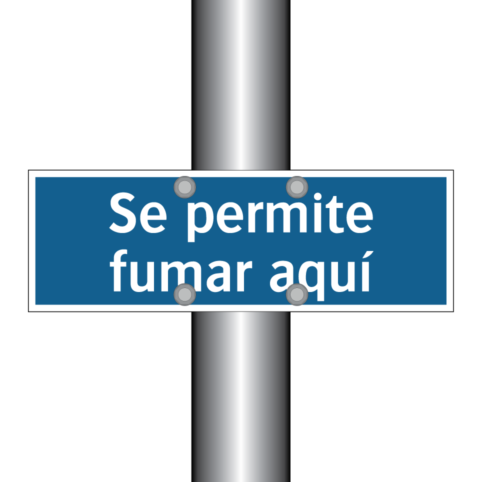 Se permite fumar aquí