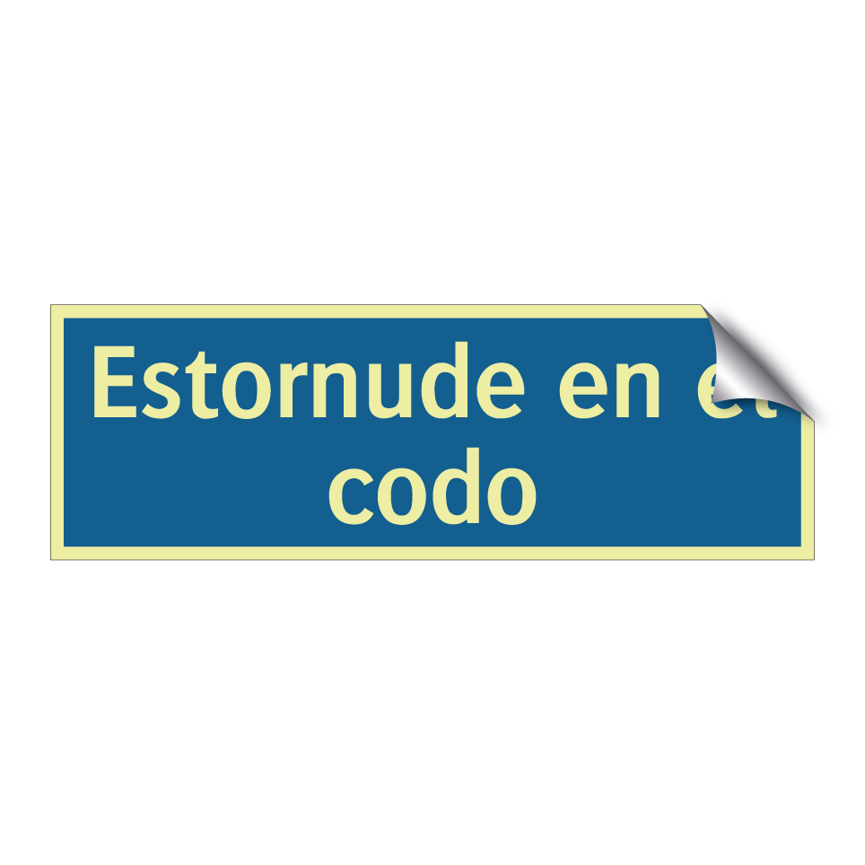 Estornude en el codo