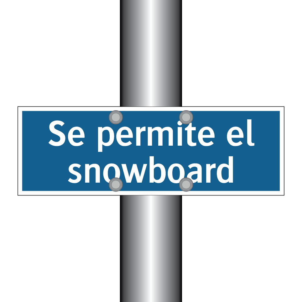 Se permite el snowboard