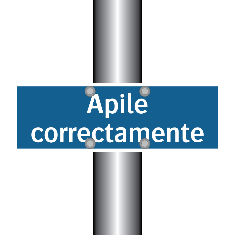 Apile correctamente