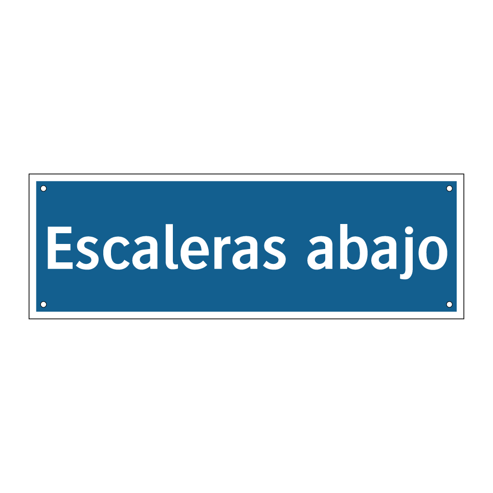 Escaleras abajo