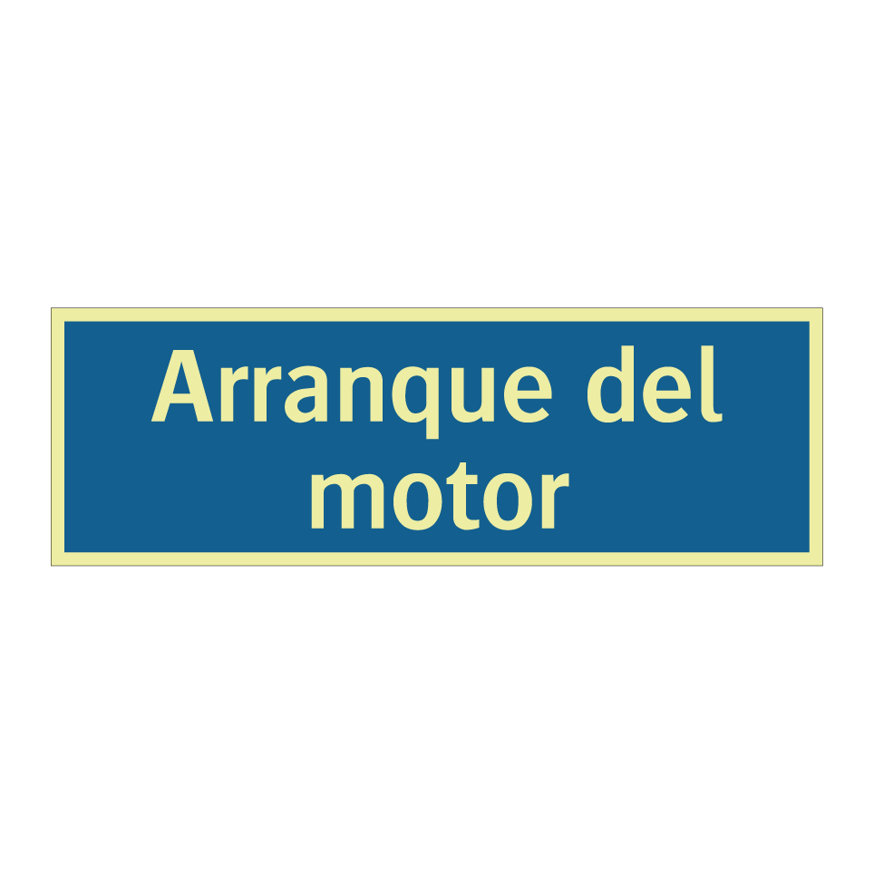 Arranque del motor