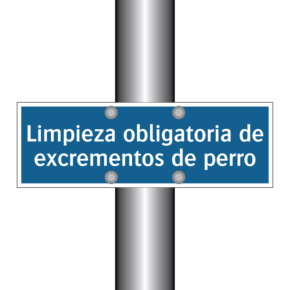 Limpieza obligatoria de excrementos de perro