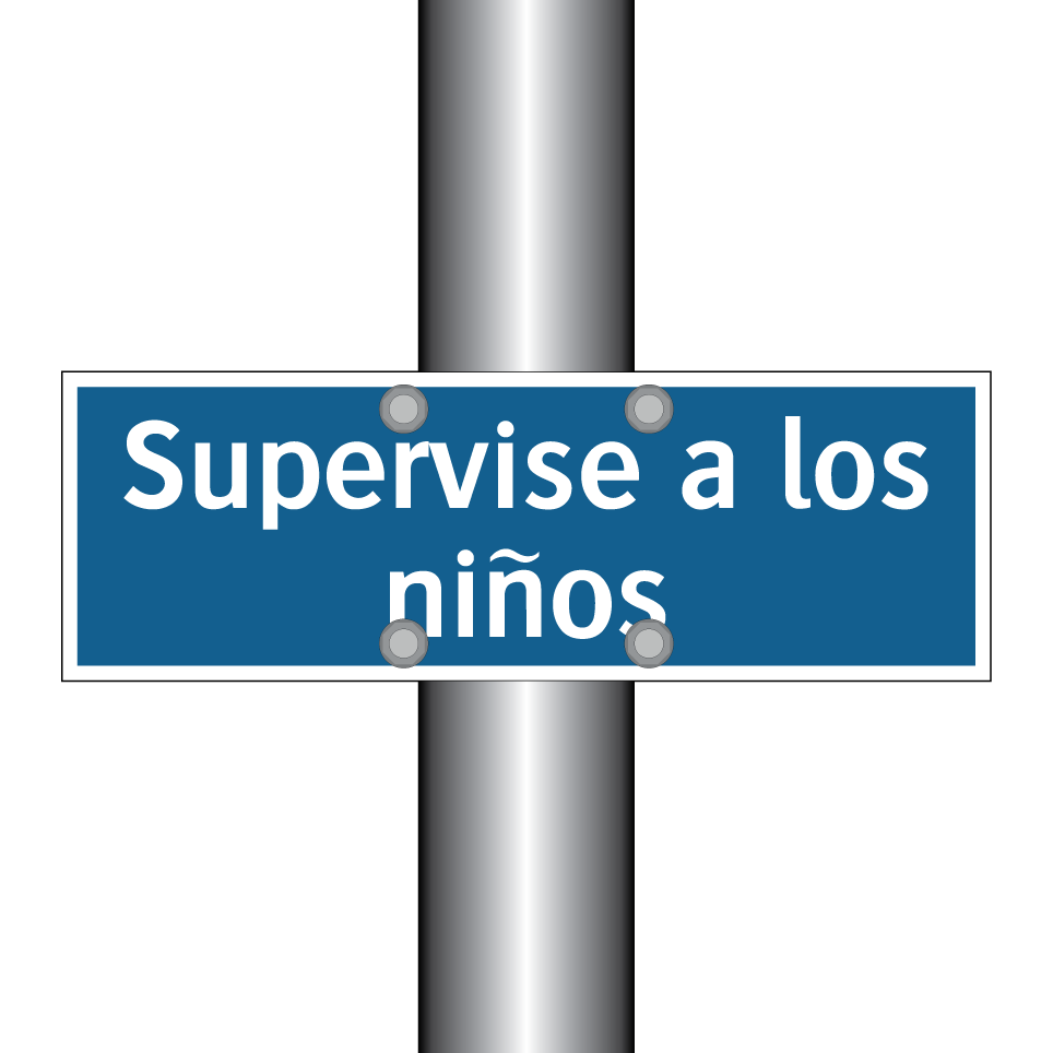 Supervise a los niños