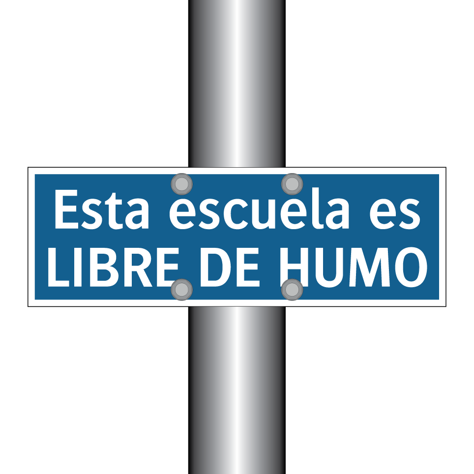 Esta escuela es LIBRE DE HUMO