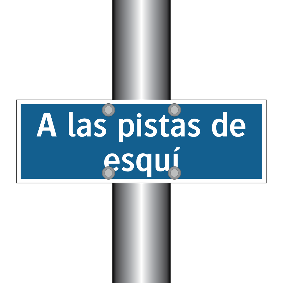 A las pistas de esquí