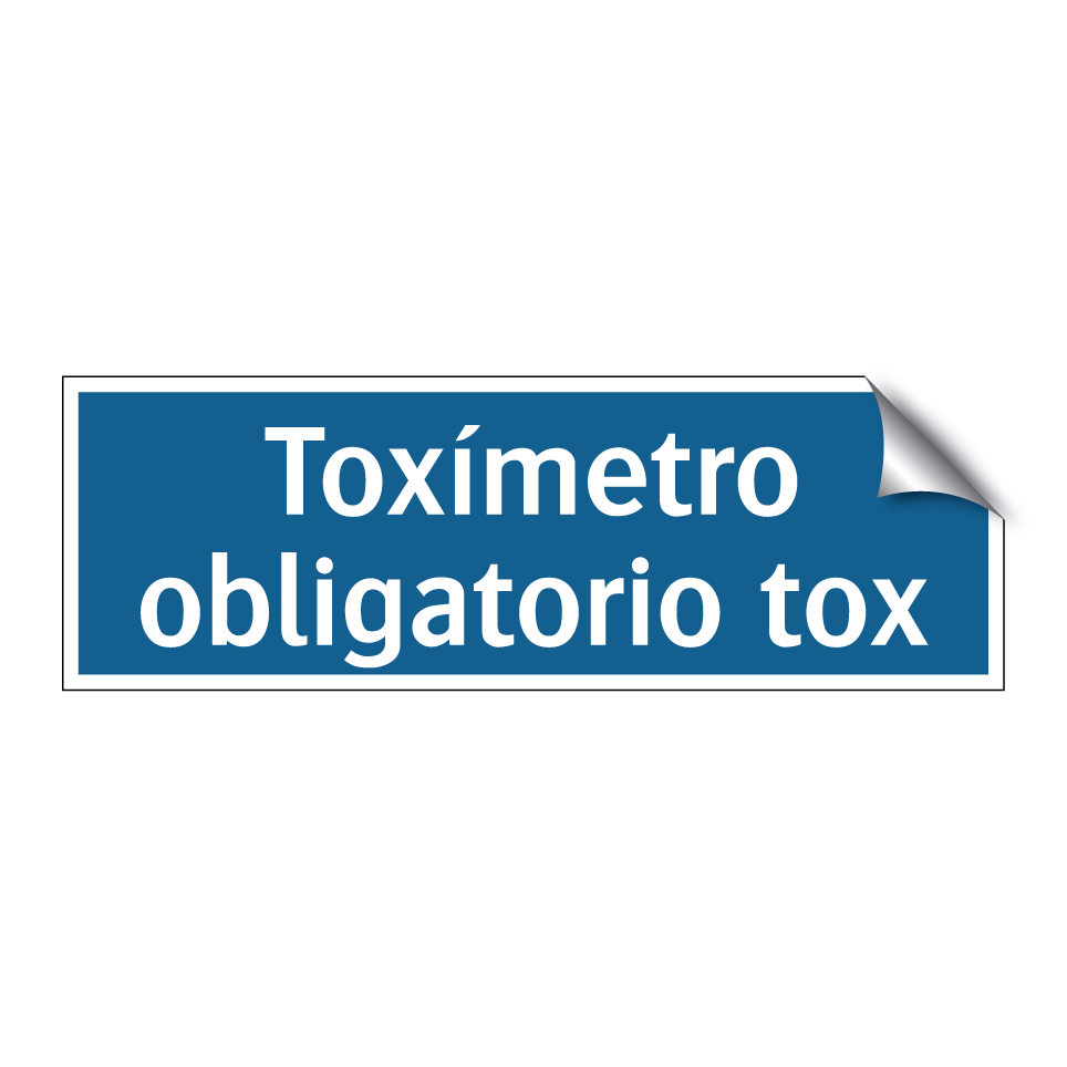 Toxímetro obligatorio tox