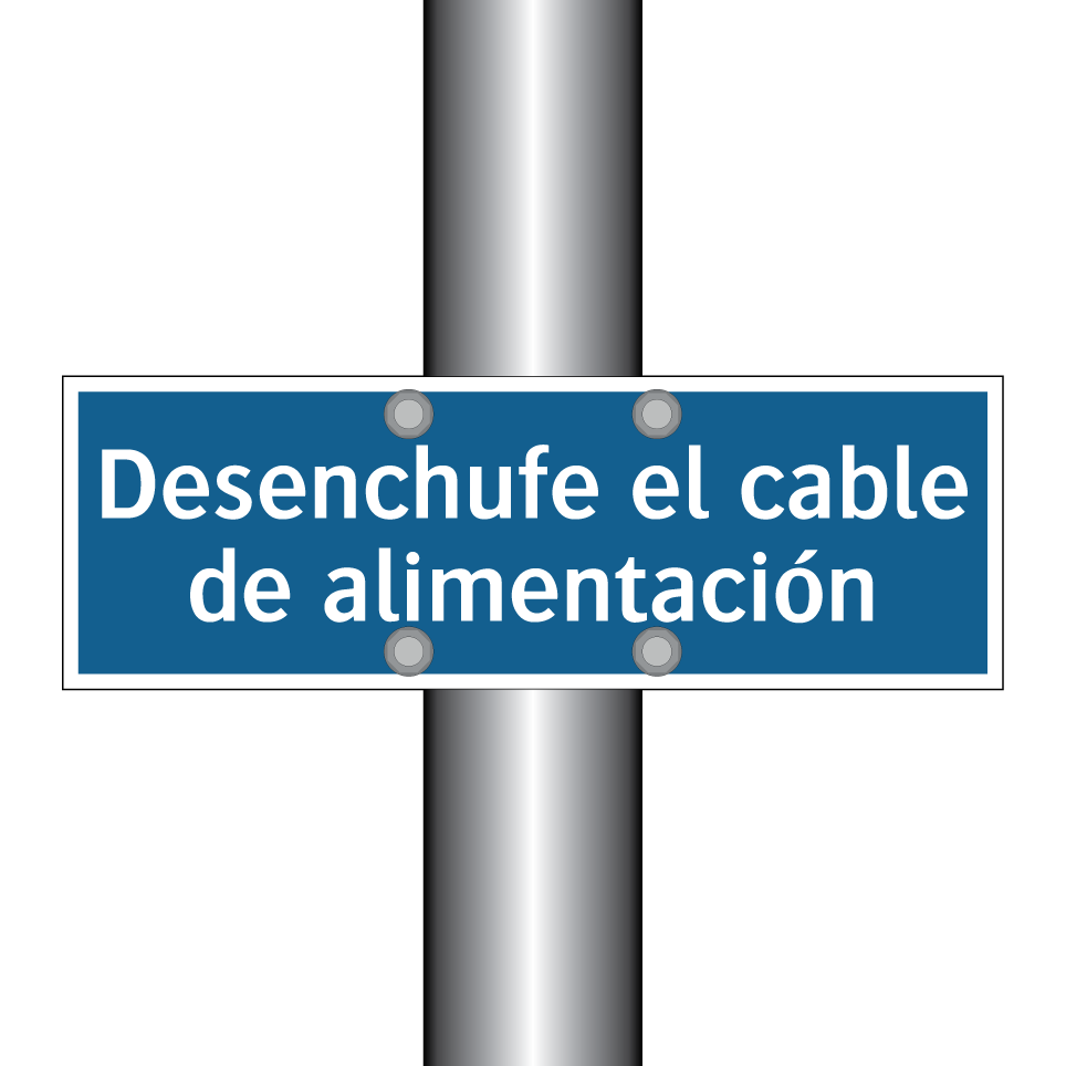 Desenchufe el cable de alimentación