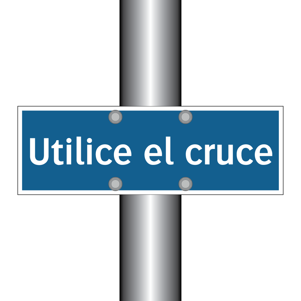 Utilice el cruce