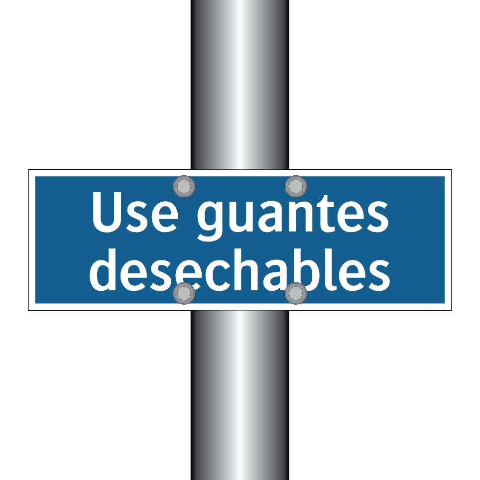Use guantes desechables