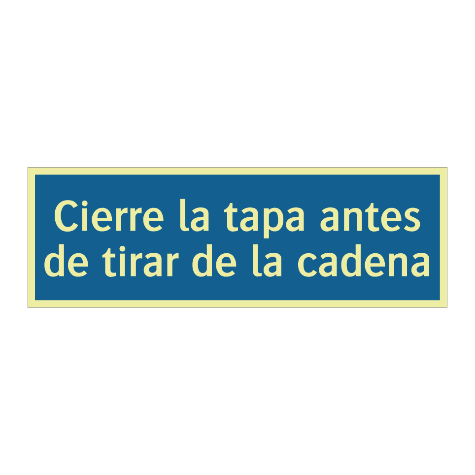 Cierre la tapa antes de tirar de la cadena