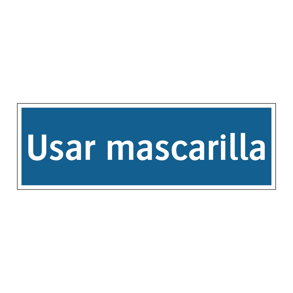 Usar mascarilla