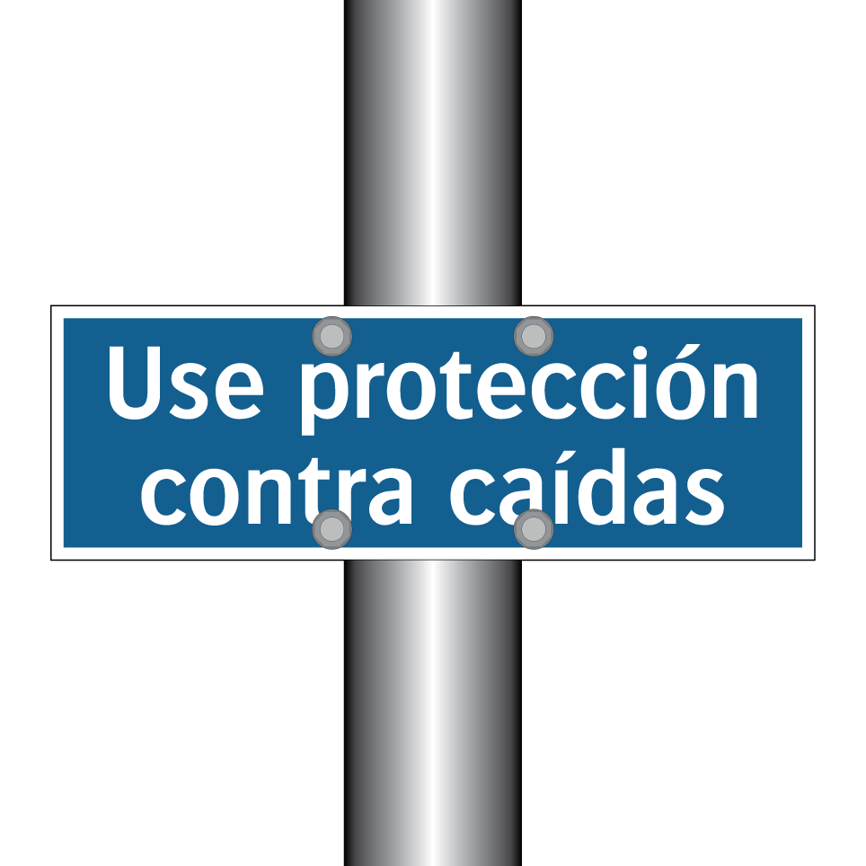 Use protección contra caídas