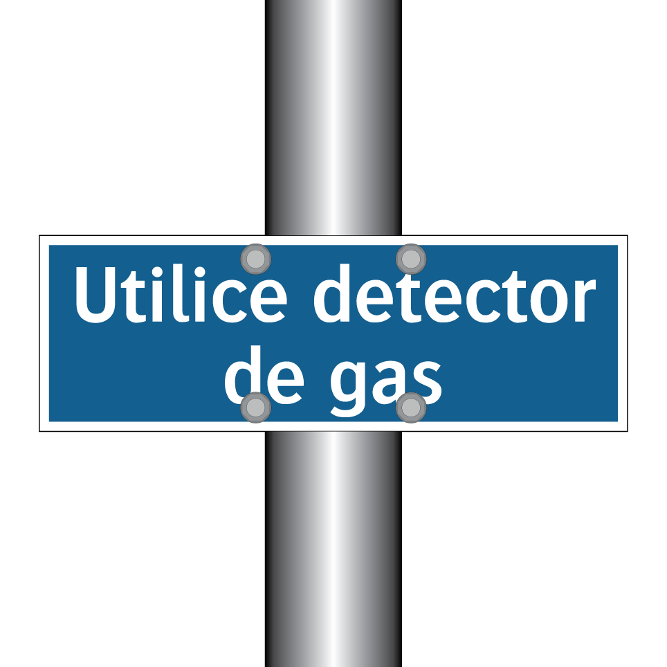 Utilice detector de gas