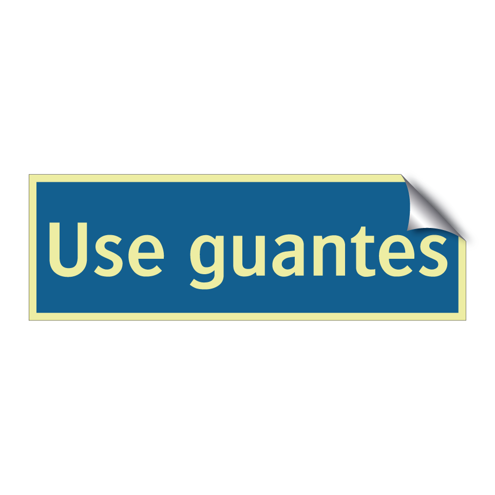 Use guantes