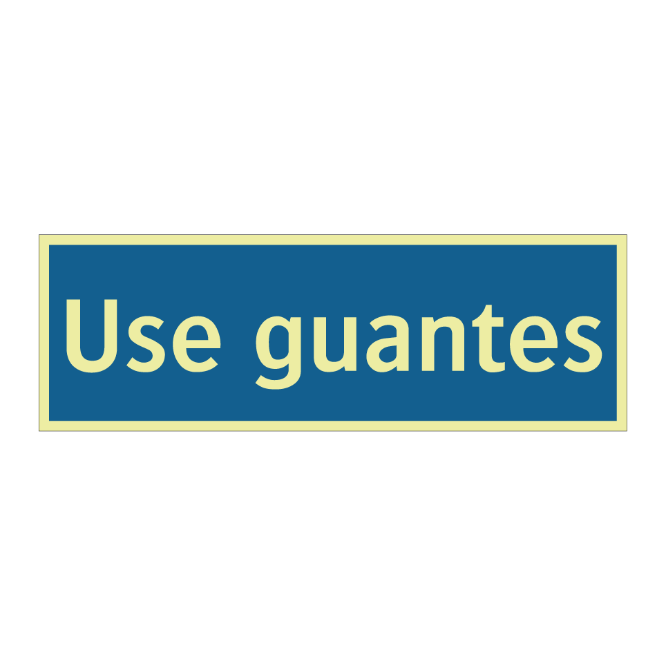 Use guantes