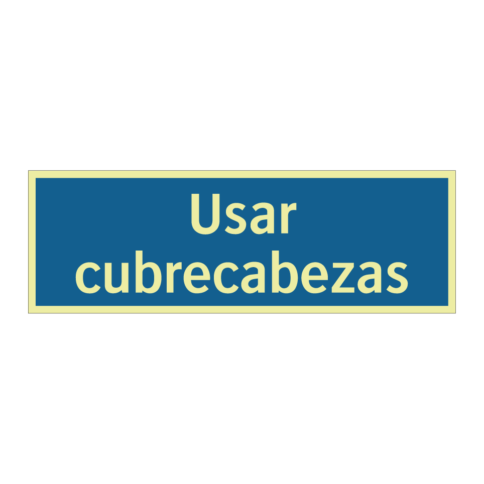Usar cubrecabezas