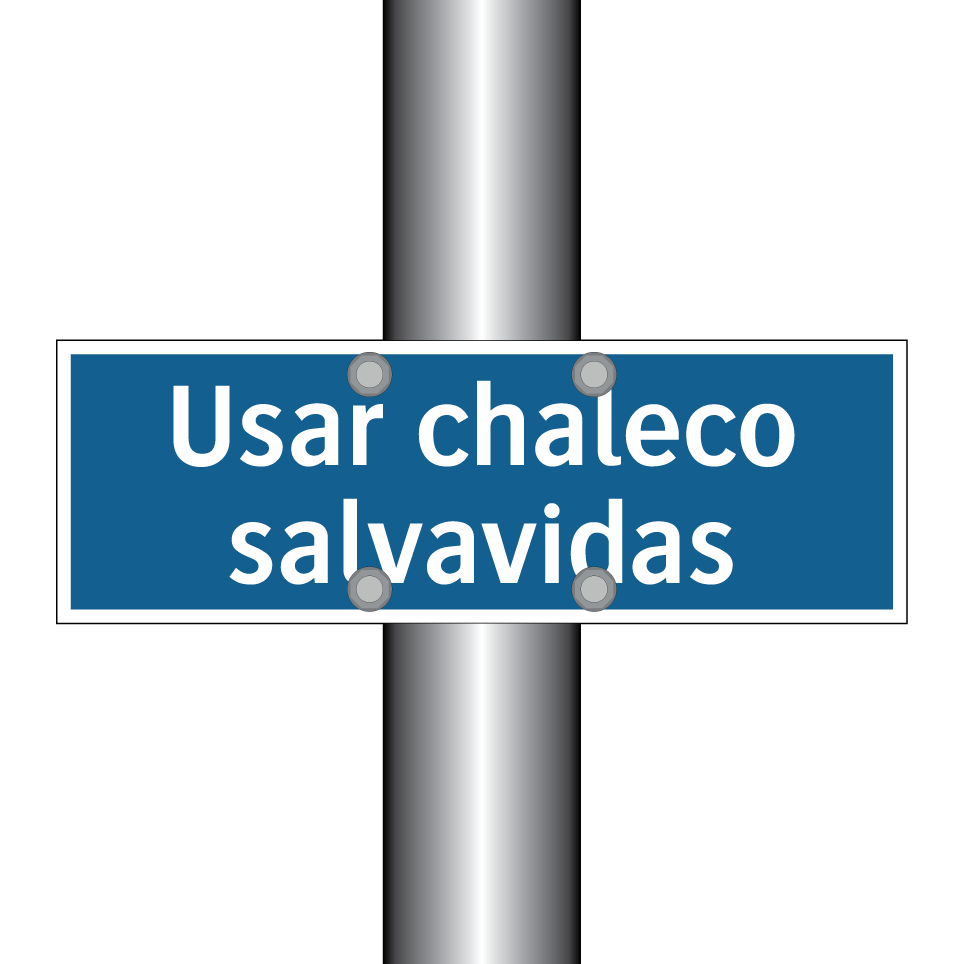 Usar chaleco salvavidas
