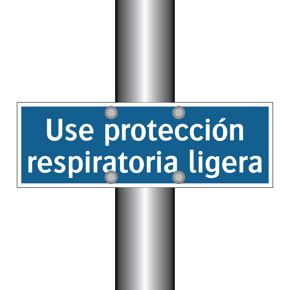 Use protección respiratoria ligera