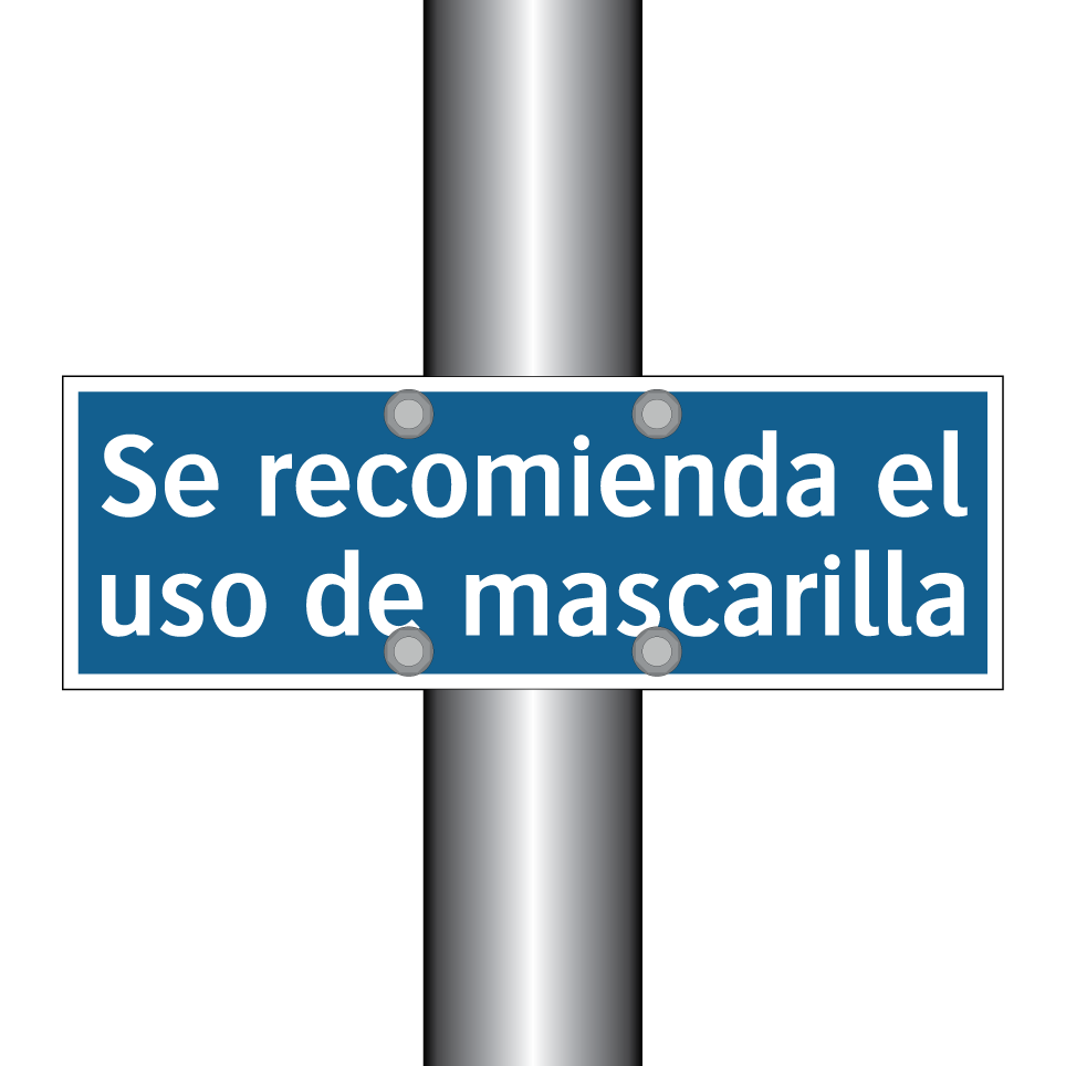 Se recomienda el uso de mascarilla