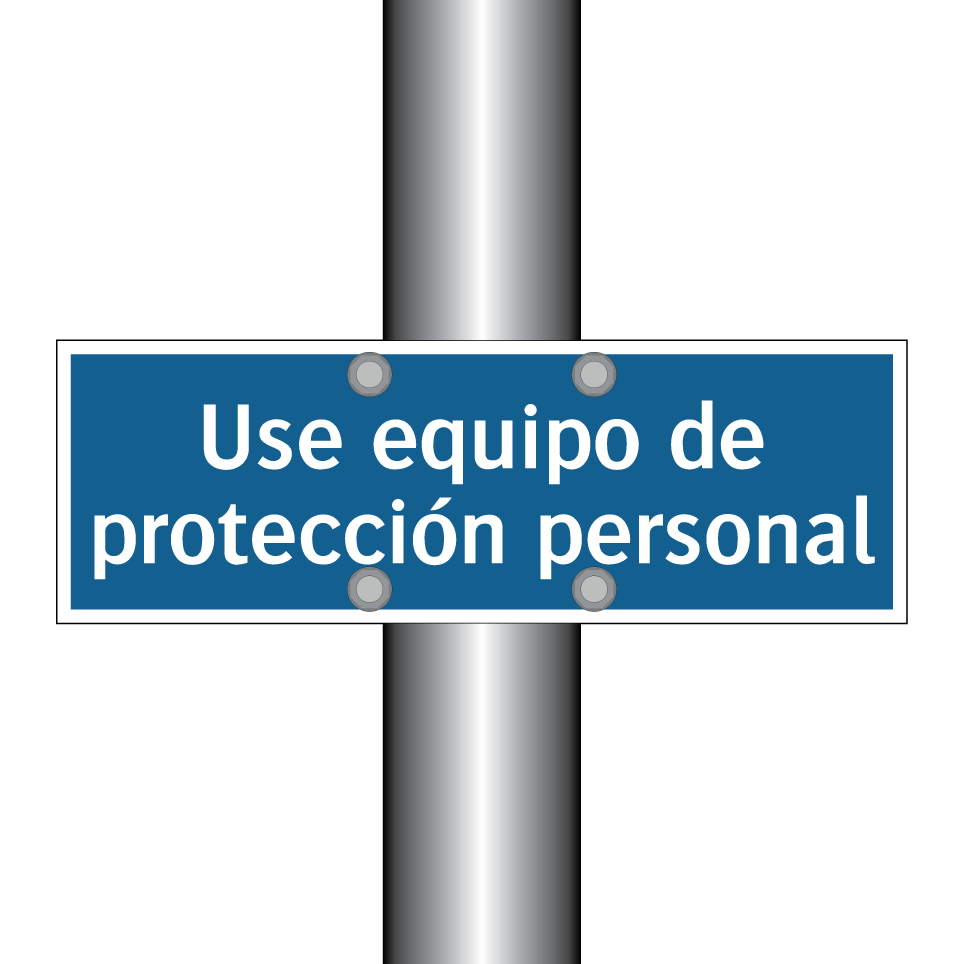 Use equipo de protección personal