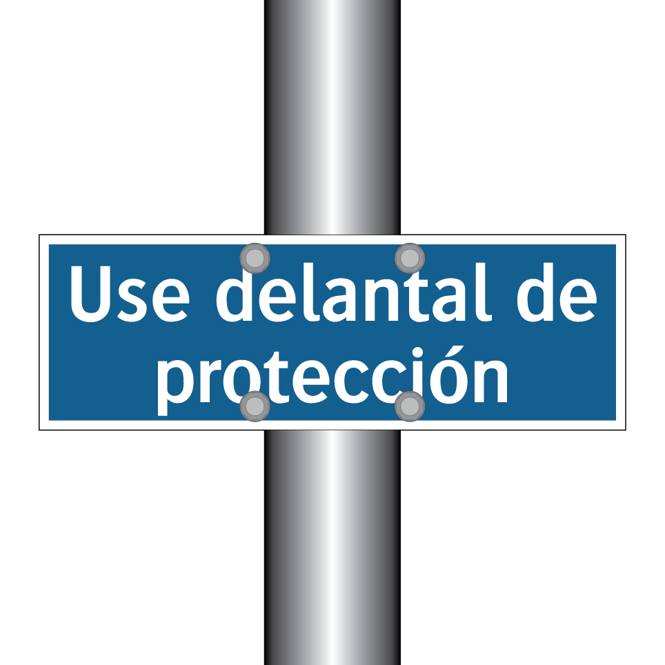 Use delantal de protección
