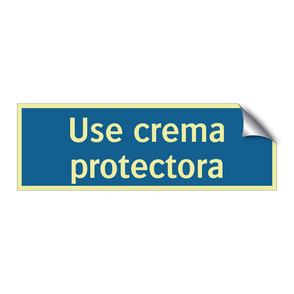 Use crema protectora