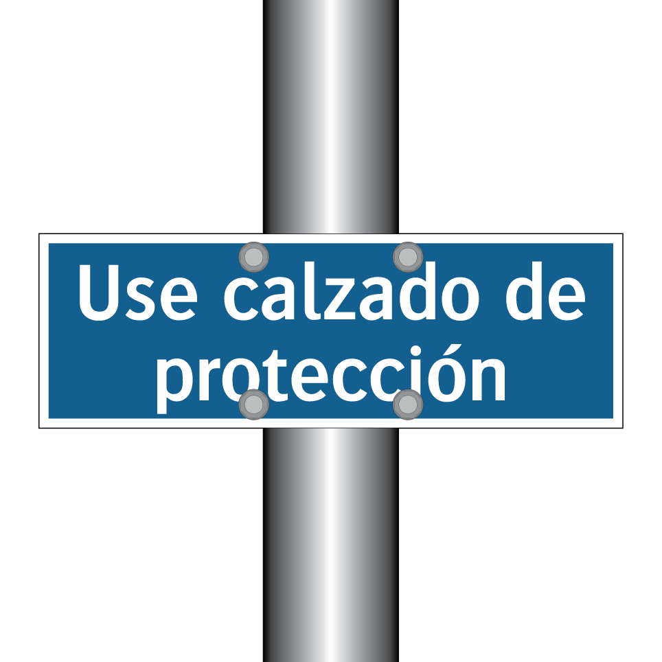 Use calzado de protección