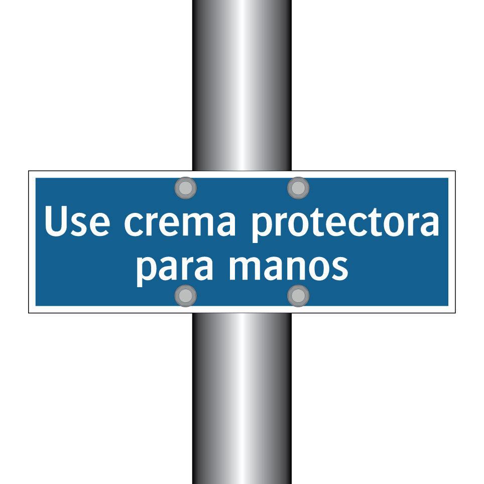 Use crema protectora para manos